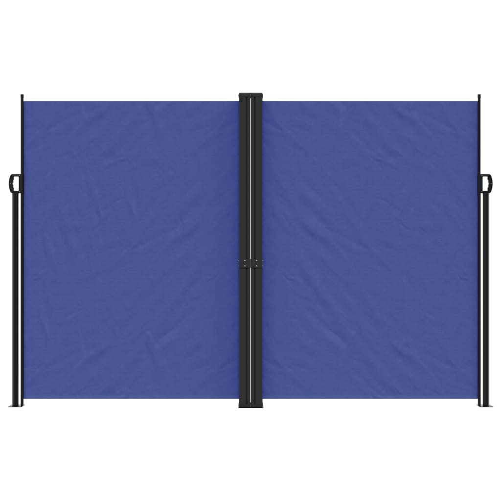 Pare-brise Vidaxl extensible 220x600 cm bleu