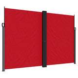 Vidaxl windscherm uittrekbaar 220x600 cm rood