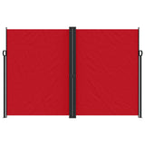 Vidaxl windscherm uittrekbaar 220x600 cm rood