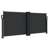 Vidaxx pare-vent extensible 100x1000 cm noir