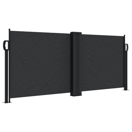 Vidaxx pare-vent extensible 100x1000 cm noir