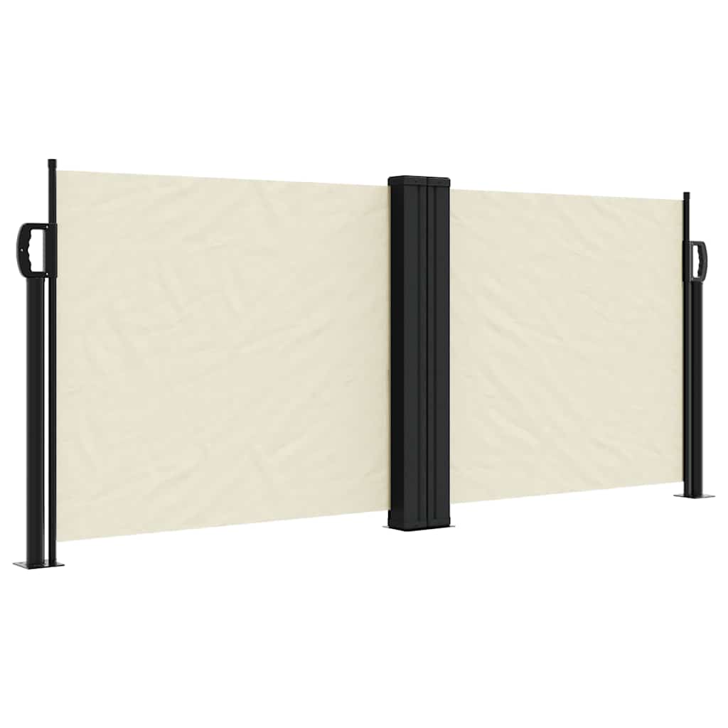 Vidaxx pare-vent extensible 100x1000 cm crème