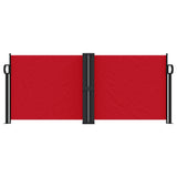 Pare-brise vidaxl extensible 100x1000 cm rouge