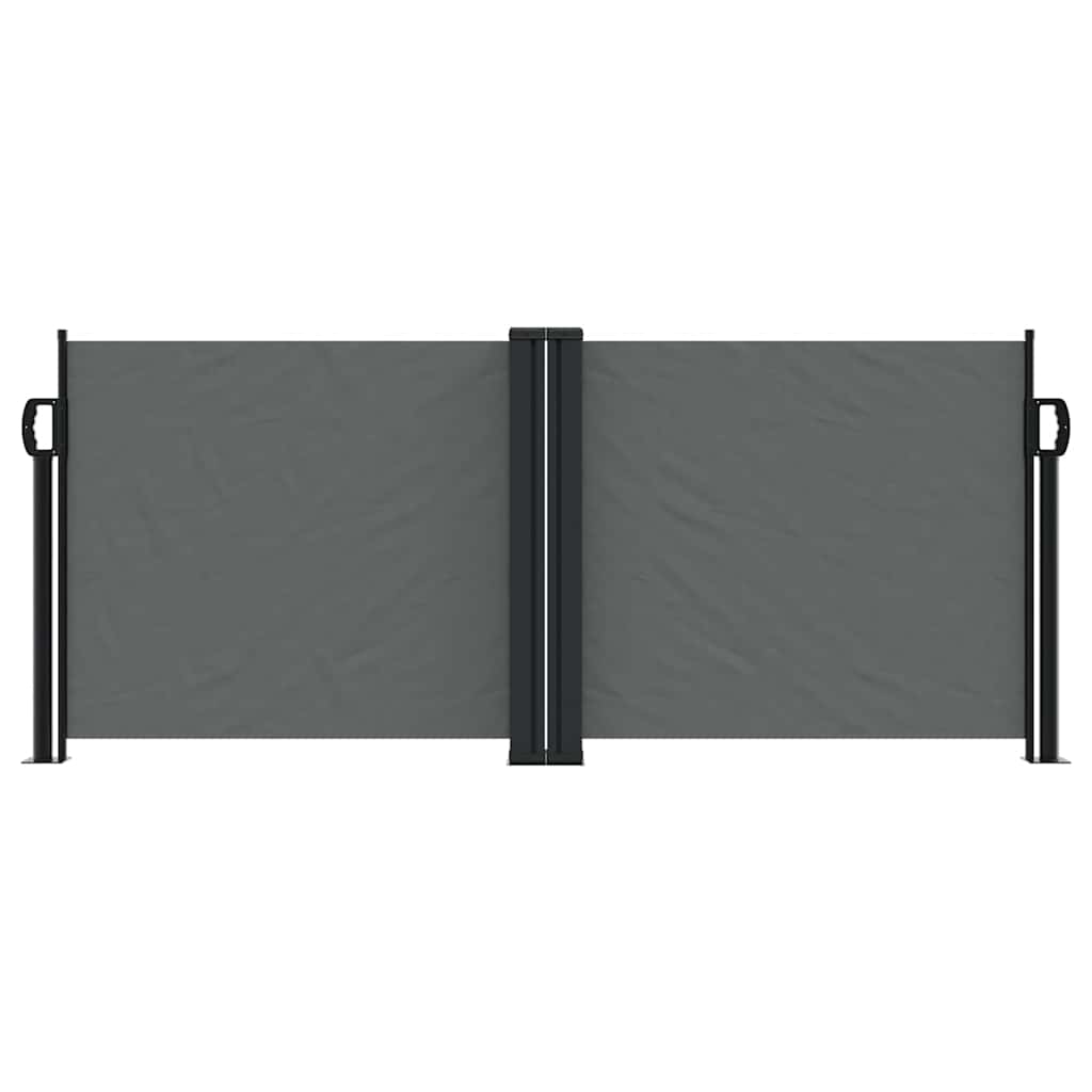 Vidaxx pare-vent extensible 100x1000 cm anthracite