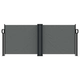 Vidaxx pare-vent extensible 100x1000 cm anthracite