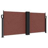 Vidaxx pare-vent extensible 100x1000 cm marron