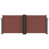 VidaXL Windshield Extendable 100x1000 cm brown