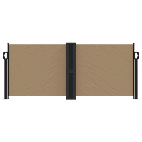 Vidaxx pare-vent extensible 100x1000 cm taupe