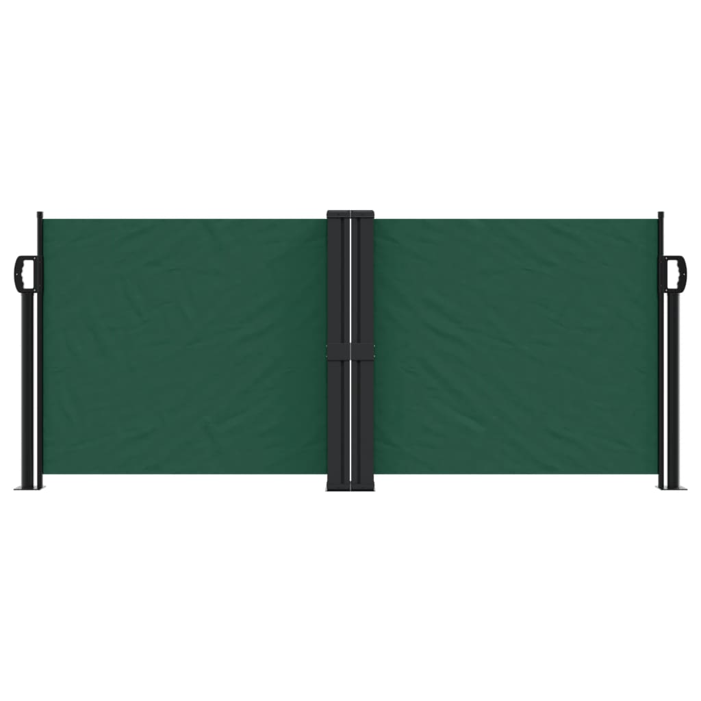 Vidaxx pare-vent extensible 100x1000 cm vert foncé