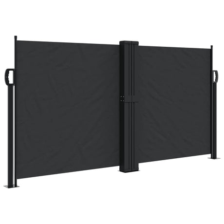 Vidaxx pare-vent extensible 120x1000 cm noir