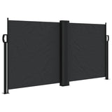 Vidaxx pare-vent extensible 120x1000 cm noir