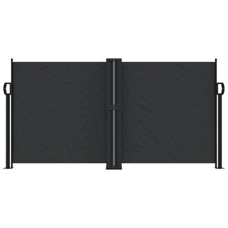 Vidaxx pare-vent extensible 120x1000 cm noir