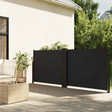 Vidaxx pare-vent extensible 120x1000 cm noir