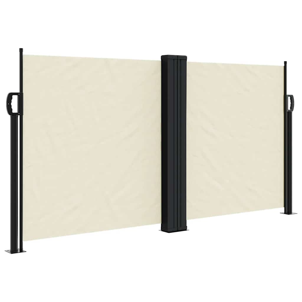 Vidaxx pare-vent extensible 120x1000 cm crème