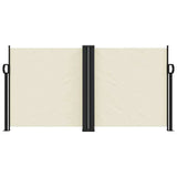 Vidaxx pare-vent extensible 120x1000 cm crème