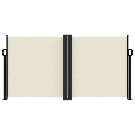 Vidaxx pare-vent extensible 120x1000 cm crème