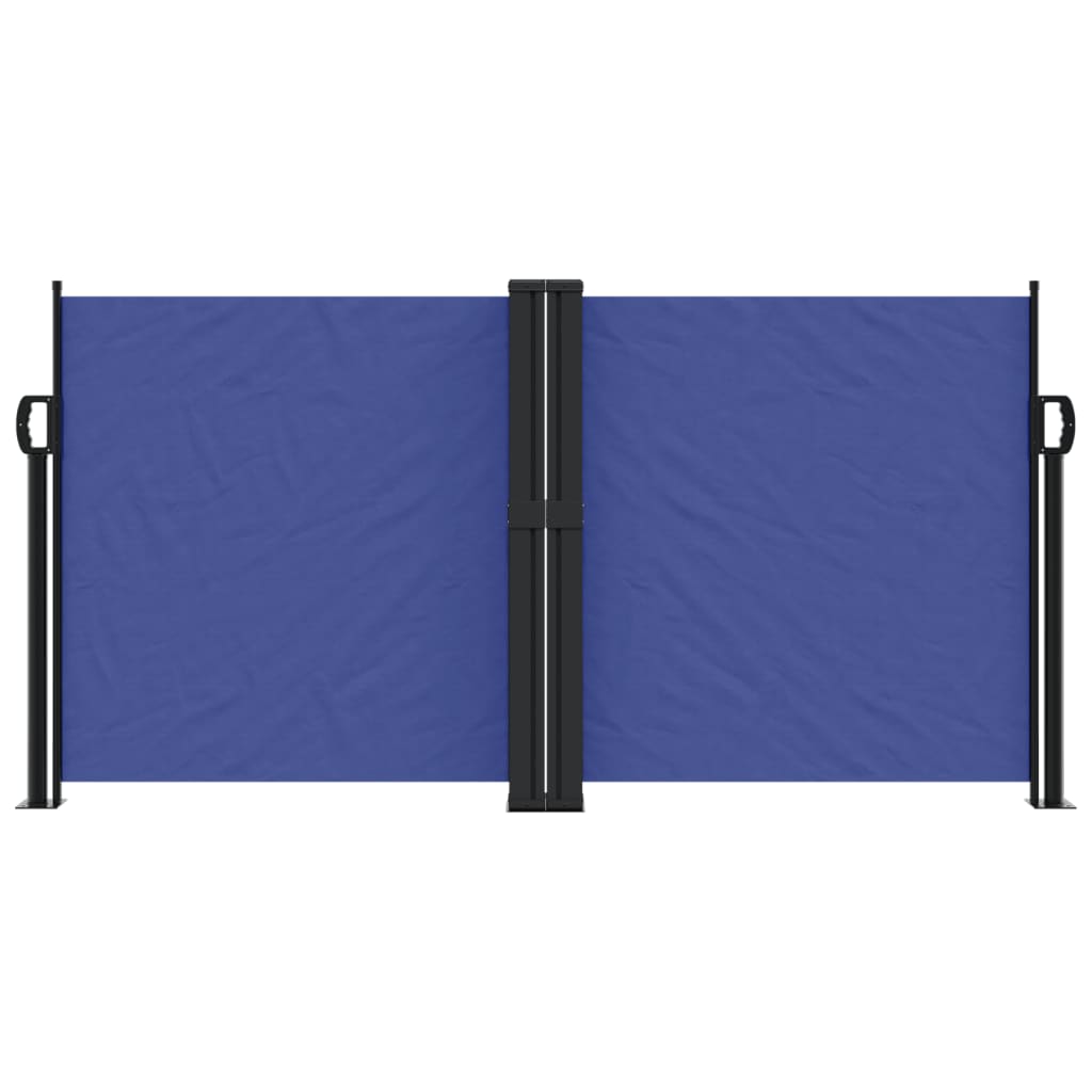 VidaXL Windshield Extendable 120x1000 cm blue