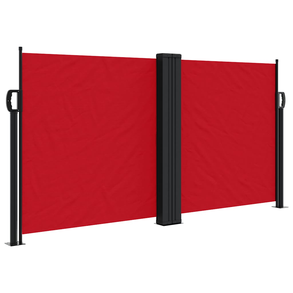 Vidaxx pare-vent extensible 120x1000 cm rouge
