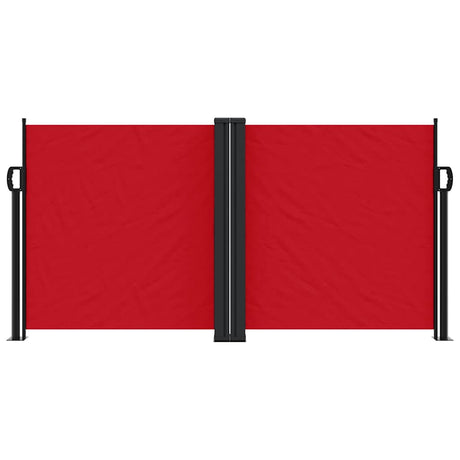 Vidaxx pare-vent extensible 120x1000 cm rouge