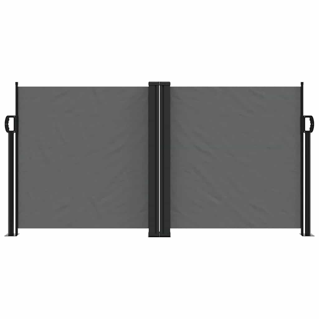 Vidaxx pare-vent extensible 120x1000 cm anthracite