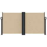 Vidaxx pare-vent extensible 120x1000 cm beige