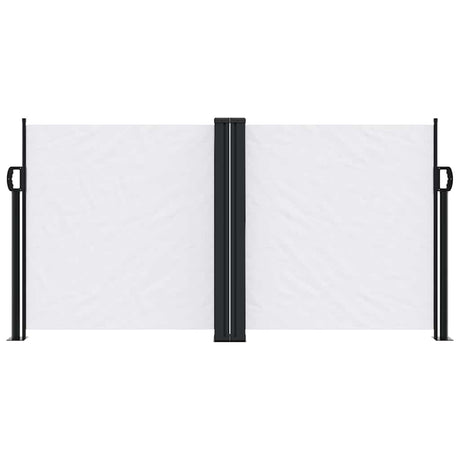 Vidaxx pare-vent extensible 120x1000 cm blanc