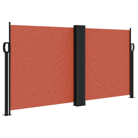 Vidaxx pare-vent extensible 120x1000 cm couleur terre cuite
