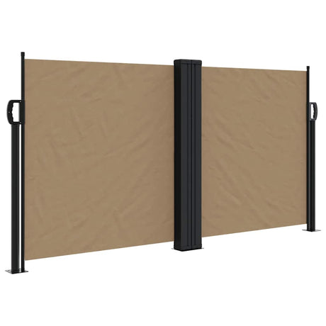 Vidaxx pare-vent extensible 120x1000 cm taupe