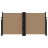 Vidaxx pare-vent extensible 120x1000 cm taupe