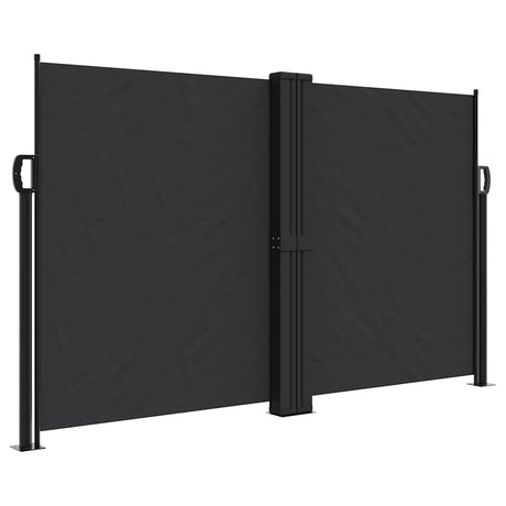 Vidaxx pare-vent extensible 140x1000 cm noir