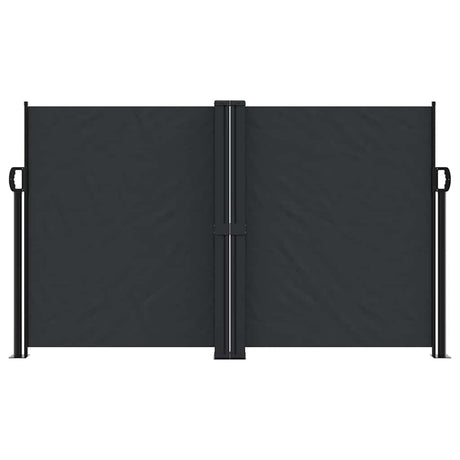 Vidaxx pare-vent extensible 140x1000 cm noir