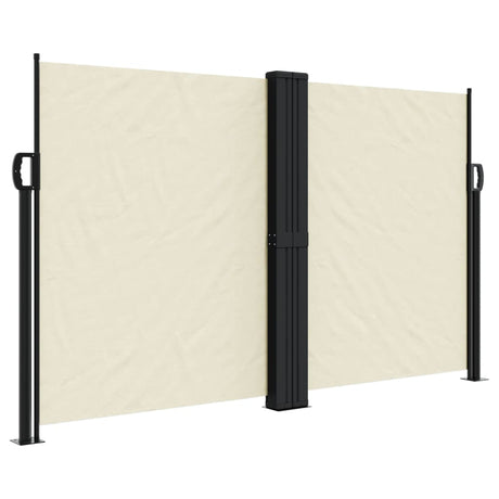 Vidaxx pare-vent extensible 140x1000 cm crème