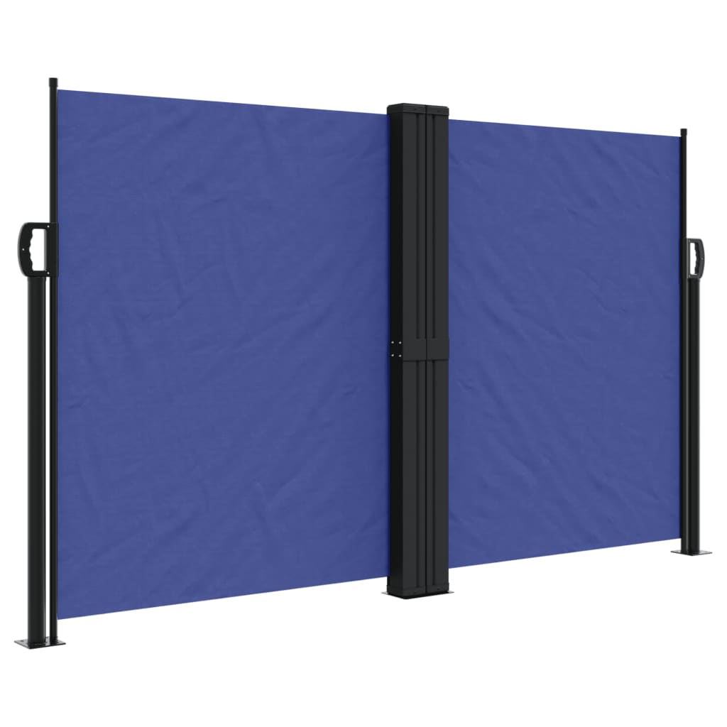 VidaXL Windshield Extendable 140x1000 cm blue