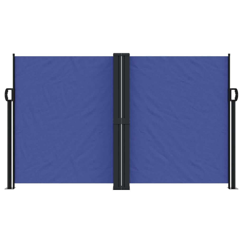 Vidaxx pare-vent extensible 140x1000 cm bleu