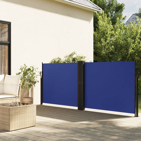 Vidaxx pare-vent extensible 140x1000 cm bleu