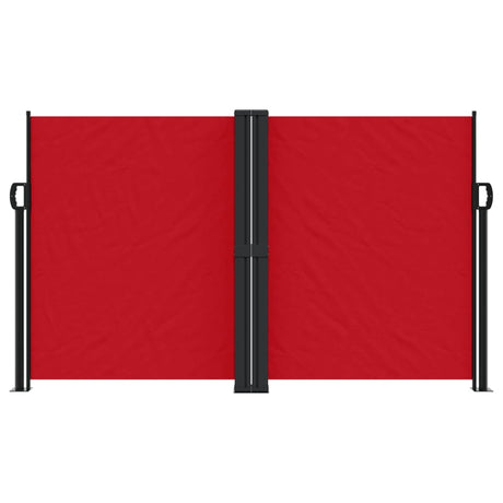 Vidaxx pare-vent extensible 140x1000 cm rouge