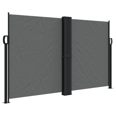 Vidaxx pare-vent extensible 140x1000 cm anthracite