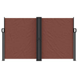 Vidaxx pare-vent extensible 140x1000 cm marron