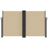 Vidaxx pare-vent extensible 140x1000 cm beige