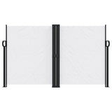Vidaxx pare-vent extensible 140x1000 cm blanc