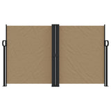 Vidaxx pare-vent extensible 140x1000 cm taupe