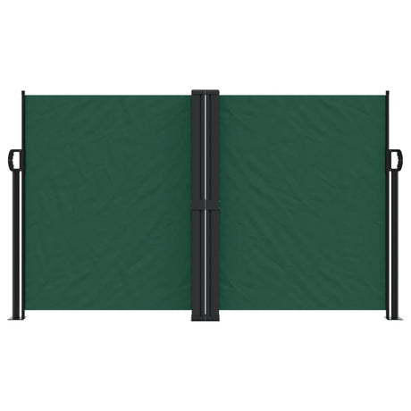 Vidaxx pare-vent extensible 140x1000 cm vert foncé