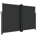 VidaXL Windshield Extendable 160x1000 cm Black