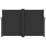 Vidaxx pare-vent extensible 160x1000 cm noir