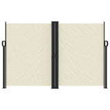Vidaxx pare-vent extensible 160x1000 cm couleur crème