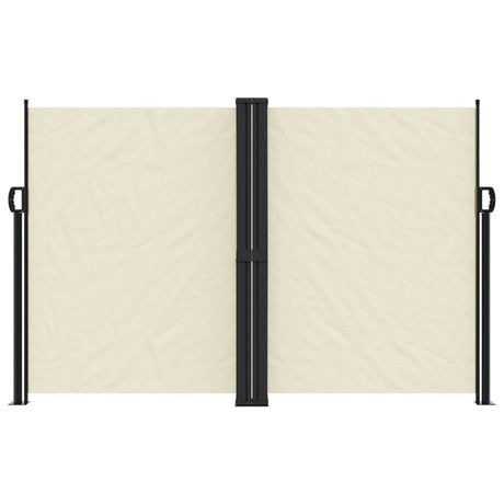 Vidaxx pare-vent extensible 160x1000 cm couleur crème