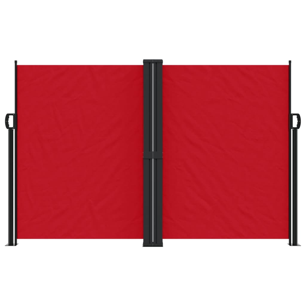 Vidaxx pare-vent extensible 160x1000 cm rouge