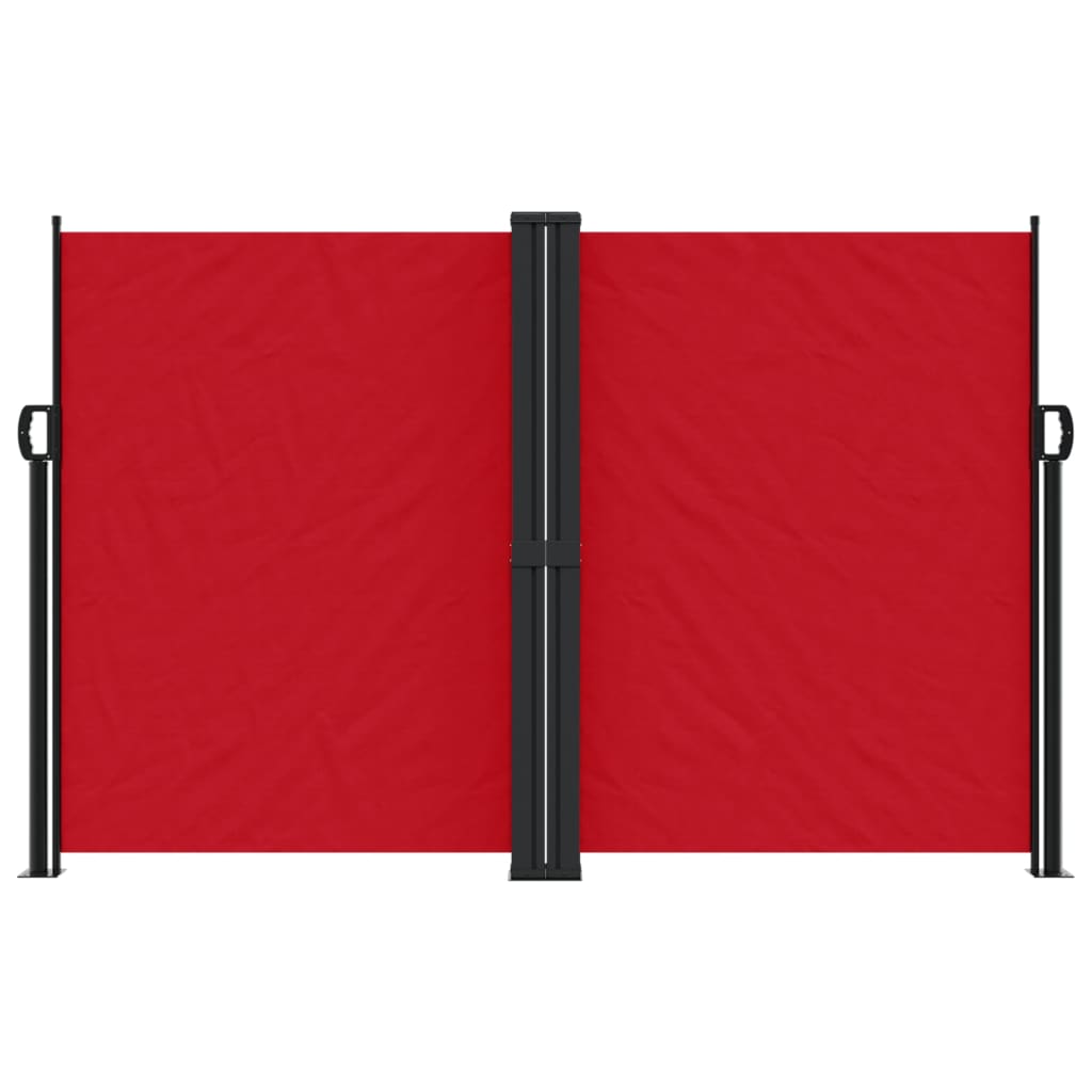 VidaXL Windshield Extendable 160x1000 cm Red