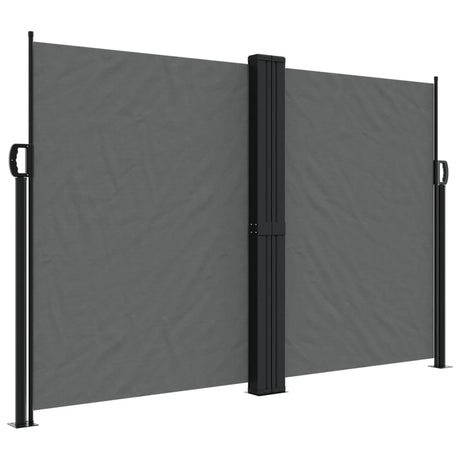 Vidaxx pare-vent extensible 160x1000 cm anthracite