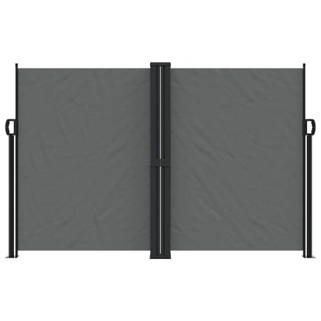 Vidaxx pare-vent extensible 160x1000 cm anthracite